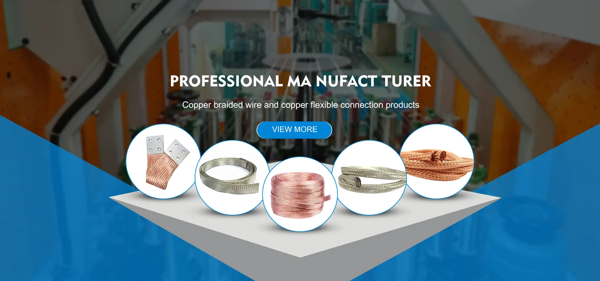 Producent af kobberflettede tråde
